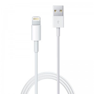 Apple MD818ZM/B Lightning blister csomagolásban - USB kábel, 1m