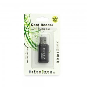 Memóriakártya olvasó USB 2.0 (SDHC/SD / MMC / RS-MMC / Mini-SD)