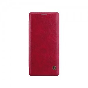 Nillkin Qin eredeti bőr borítású fliptok Samsung Note 9 piros
