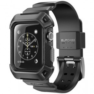  Apple Watch 1/2/3 tok (42mm) fekete Supcase Unicorn Beetle Pro