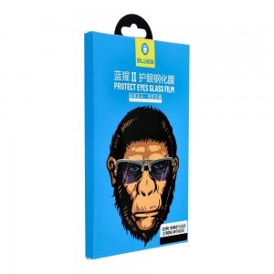  iPhone 12 mini Mr. Monkey 5D üvegfólia 9H extra védelemmel fekete kerettel ( Strong Privacy )