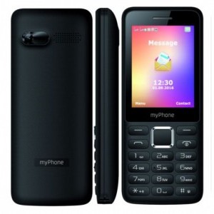 MyPhone 6310 Mobiltelefon, Dual Sim, Fekete