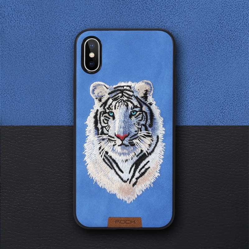 iPhone X/XS ROCK Beast Series tok tigris mintával (6971236590365)