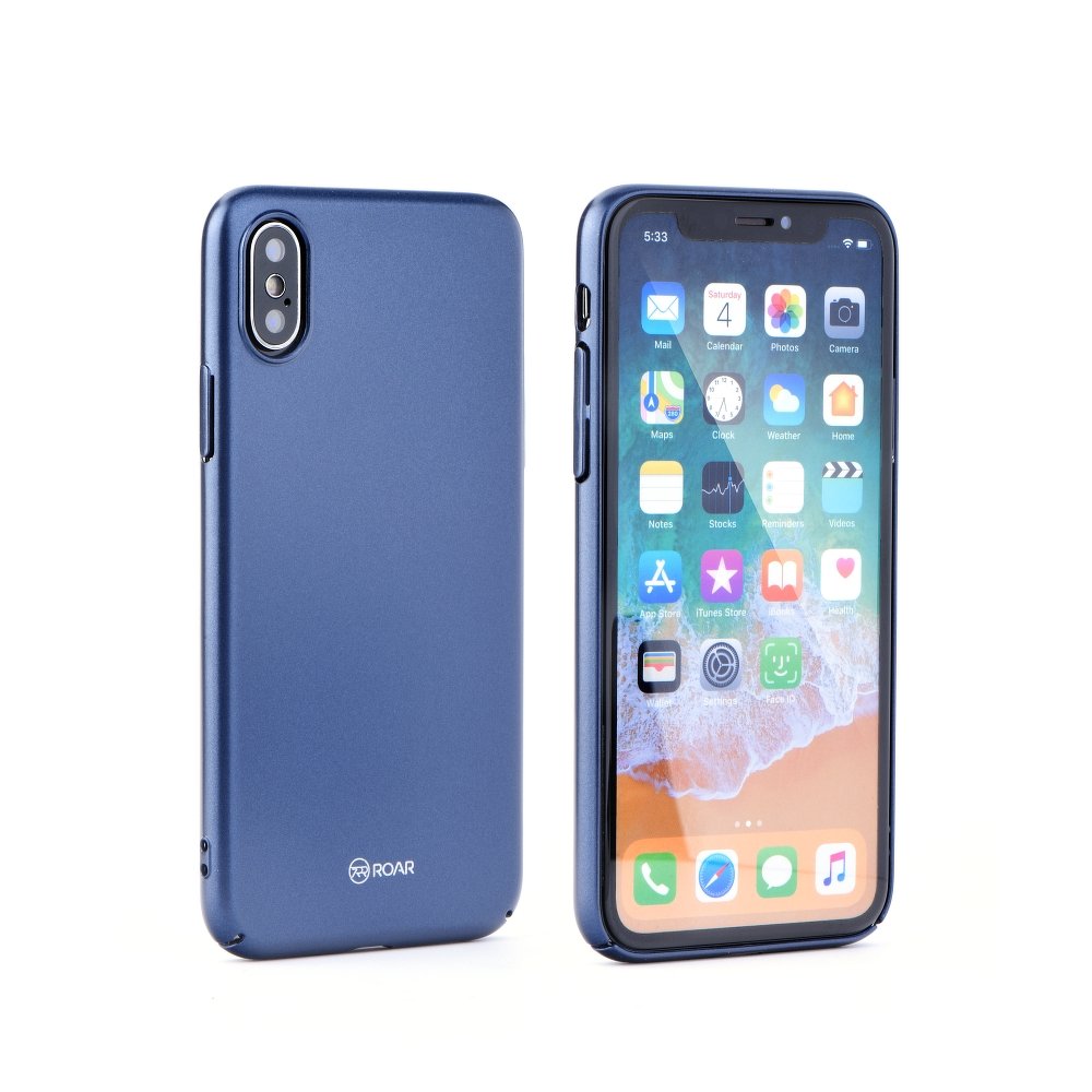 Roar Darker tok - Apple iPhone X készülékhez, kék színben
