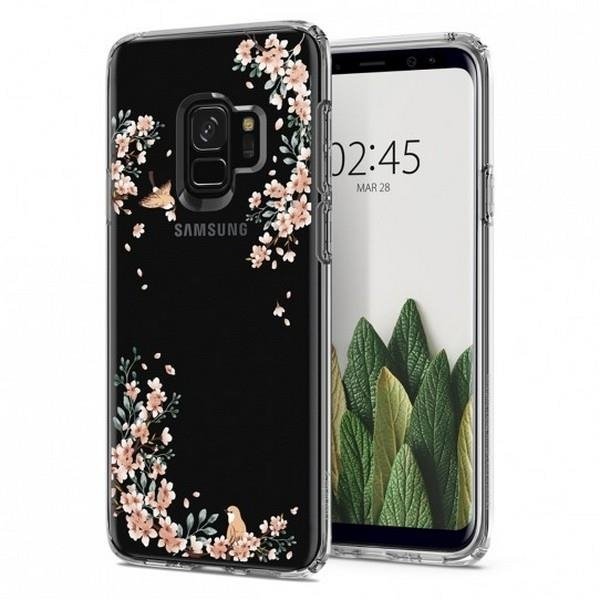 SPIGEN Liquid Blossom Ultravékony TPU tok Samsung S9 Nature
