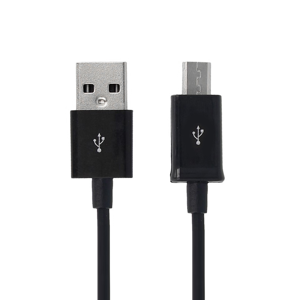 Micro USB kábel 2m fekete OEM