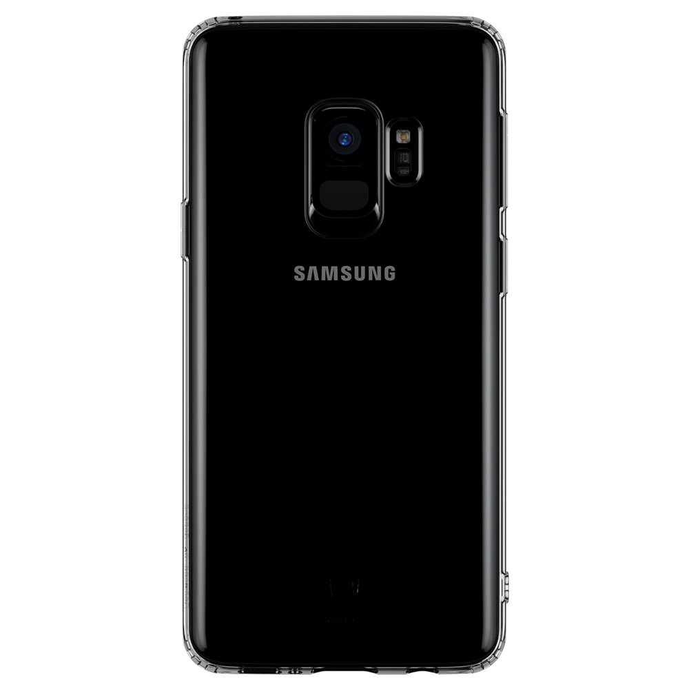 Baseus Simple áttetsző TPU tok Samsung S9 G960 fekete színben