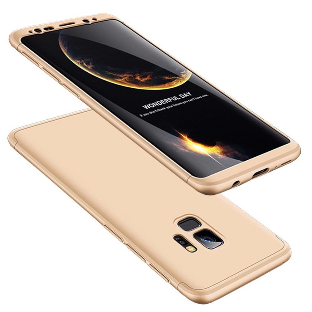 360 Több részes tok Samsung S9 G960 arany színben