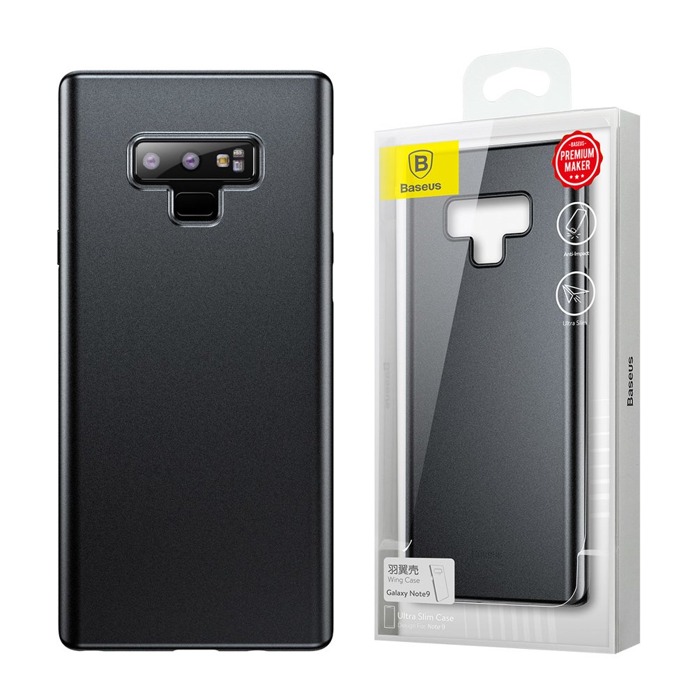 Baseus Wing ultra vékony tok Samsung Note 9 fekete színben