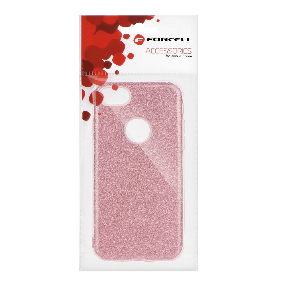 Forcell flitteres tok Huawei Mate 20 Lite pink színben
