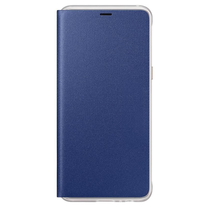 Samsung Neon fliptok értesítésekre felvillanó kerettel Samsung A8 2018 kék színben