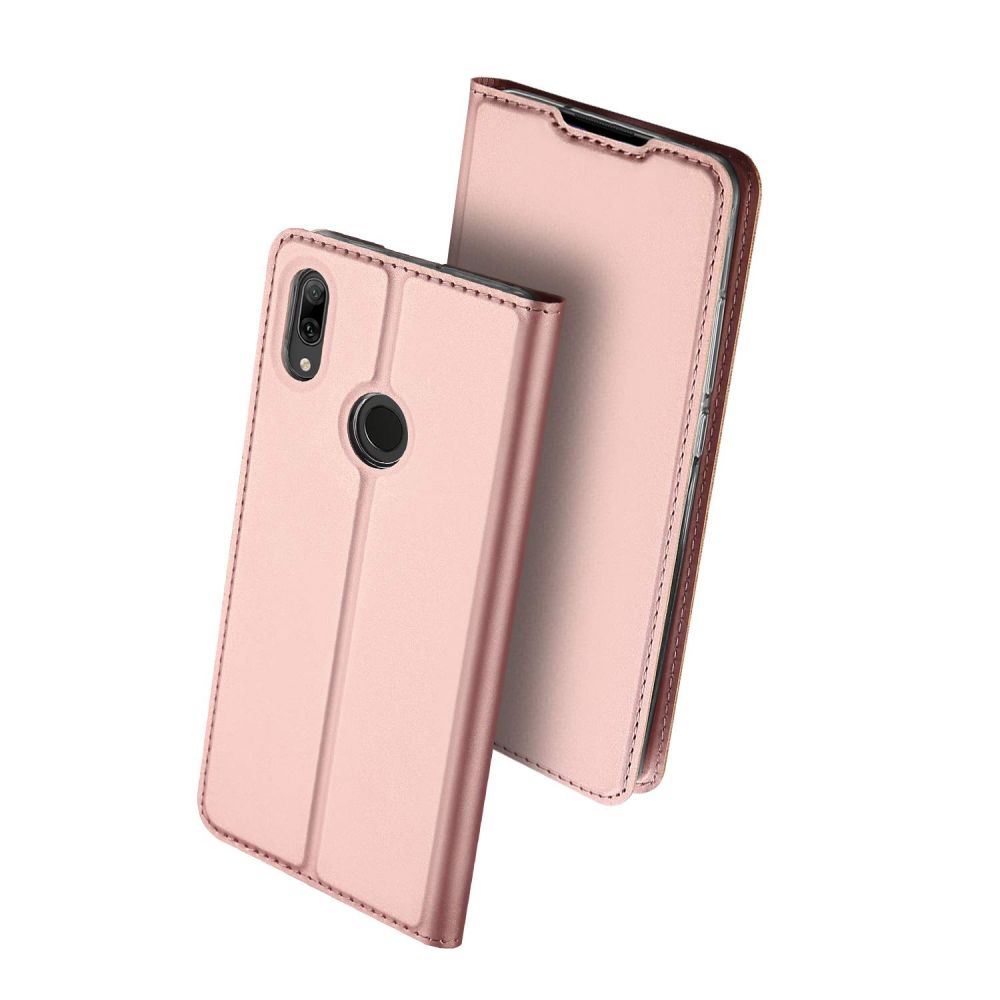 DUXDUCIS SKINPRO Huawei P Smart 2019 rozé arany flip tok