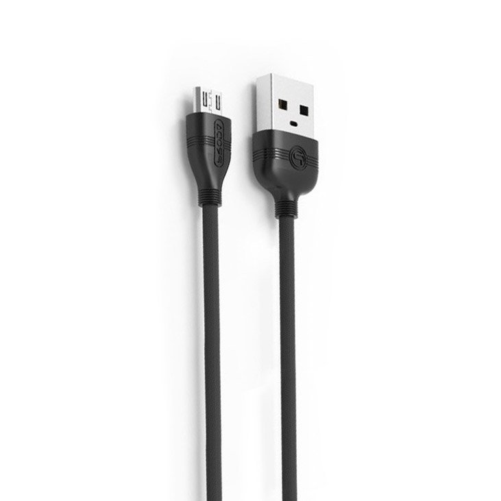 Proda Normee adat és töltőkábel USB/Micro-USB 1,2m fekete