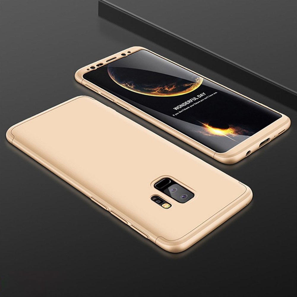 360 Több részes tok Samsung S9 Plus arany
