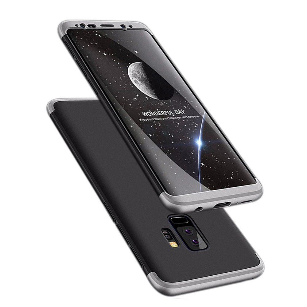 360 Több részes tok Samsung S9 Plus fekete/ezüst