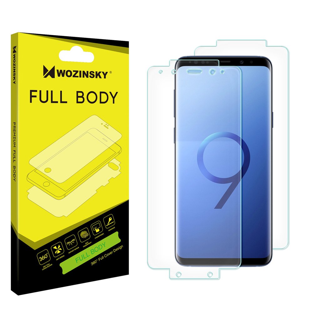 Wozinsky Full Body önjavító 360 teljes képernyős (full screen) képernyővédő fólia Samsung Galaxy S9 G960 kijelzőfólia