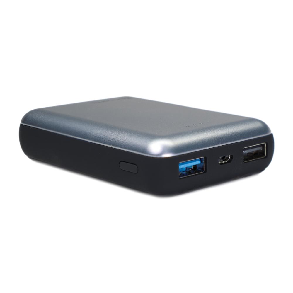 4Smarts Volthub powerbank 2 USB csatlakozóval 10000 mAh fekete