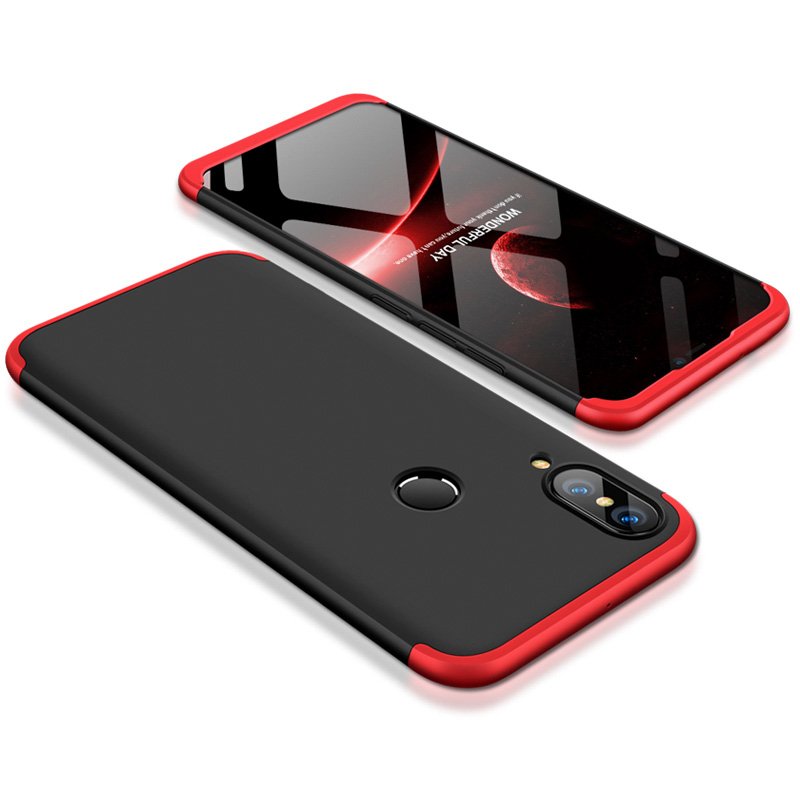 Huawei P20 Lite GKK 360 tok piros/fekete színben