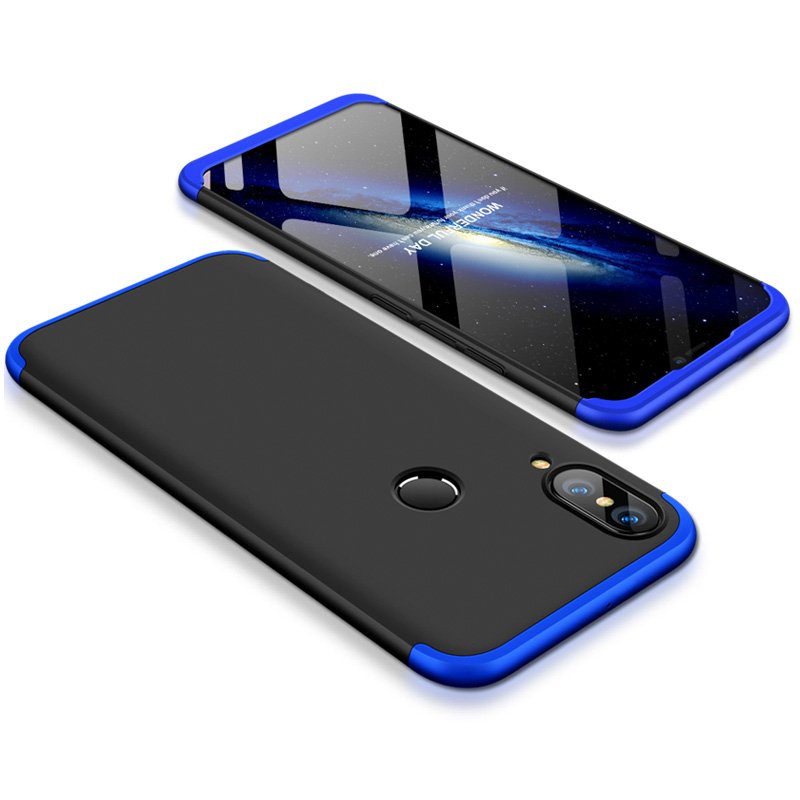 360 tok Huawei P20 Lite fekete/kék színben