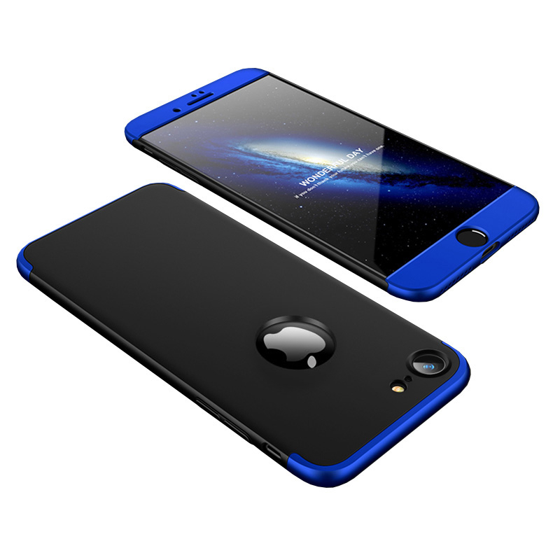 360 tok iPhone 7/8 fekete/kék színben