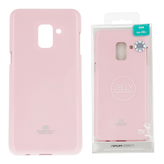 Mercury Jelly szilikon tok Samsung A50 pink