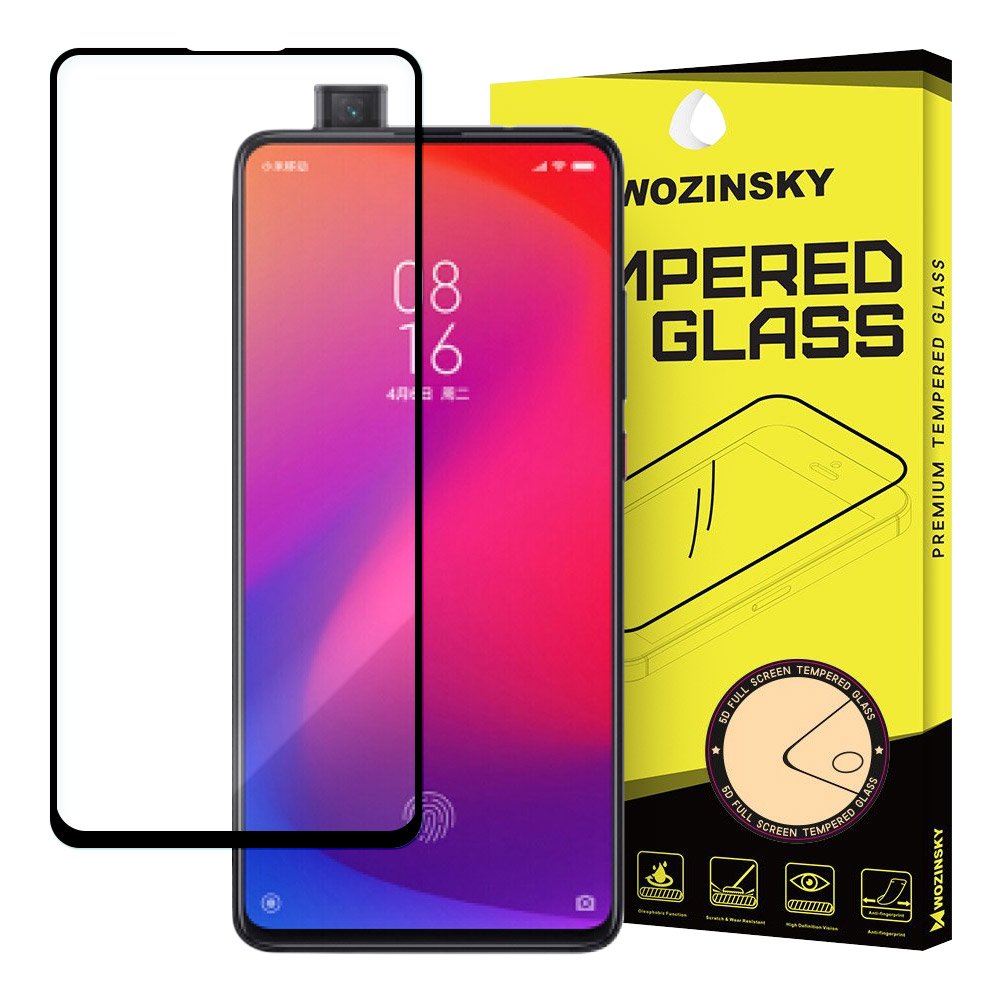 Wozinsky 9H kijelzővédő üvegfólia Xiaomi Mi 9T/ Mi 9T fekete