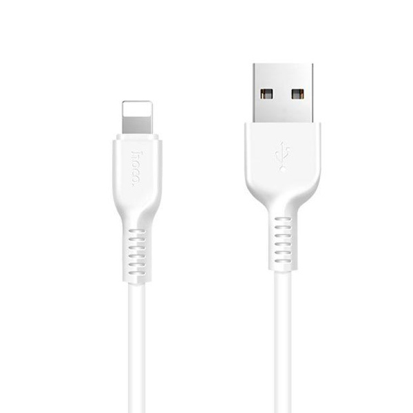 Hoco X20 USB - Lightning töltő kábel 2m fehér