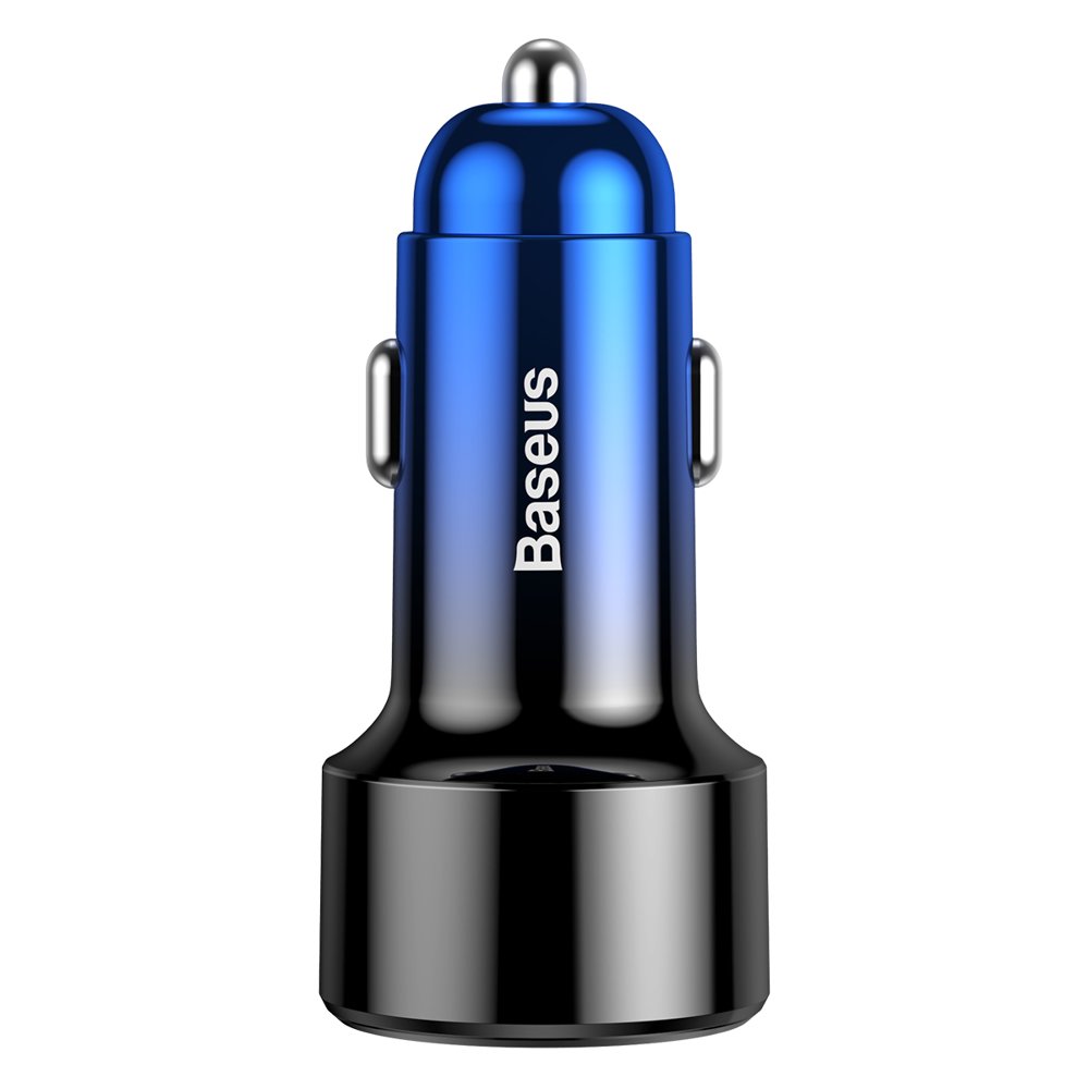 Baseus Magic szivargyújtós autós töltő 2xUSB 6A kék