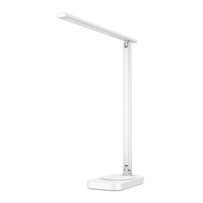 Baseus asztali olvasó lámpa vezeték nélküli töltéssel fehér (ACLT-B02)