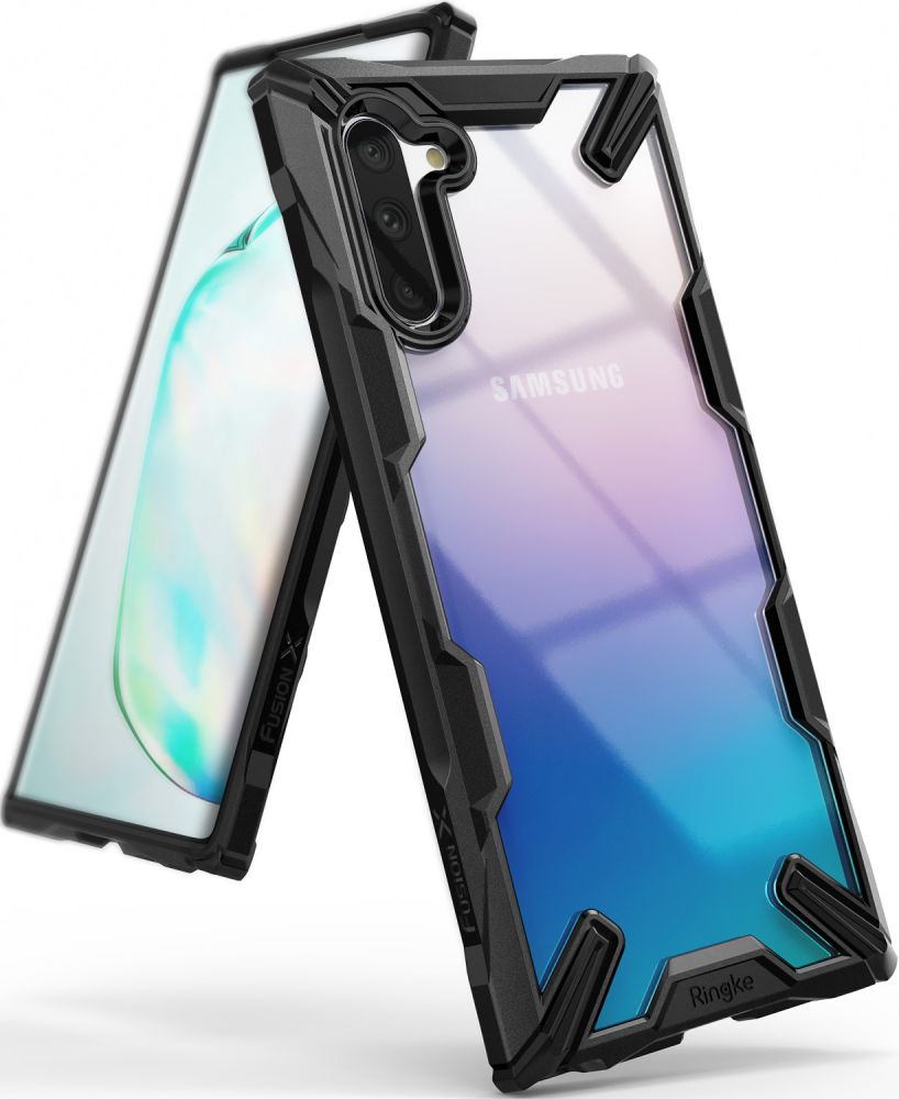 Ringke Fusion X Samsung Note 10 tok Black fekete