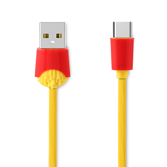 Remax Chips USB Type-C kábel sárga