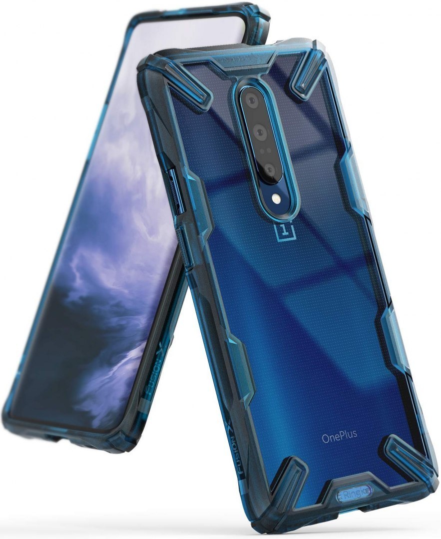 Ringke Fusion X OnePlus 7 Pro tok space blue színben