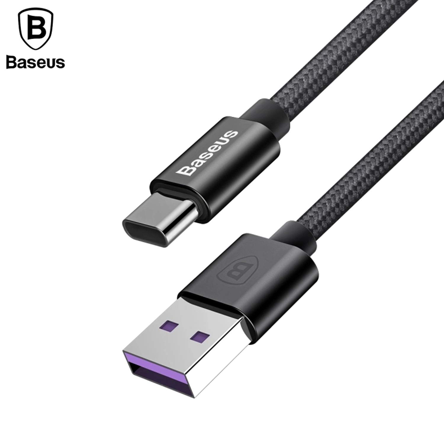 Baseus CATKC-01 5A USB - USB Type-C kábel 1m fekete