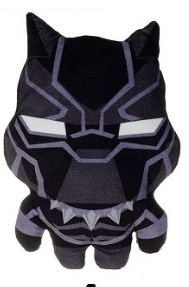 Marvel Avengers Fekete Párduc plüssfigura 18 cm, Plüss