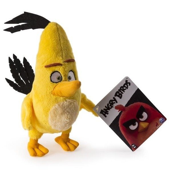 Angry Birds plüssfigura 10 Cm sárga, plüss