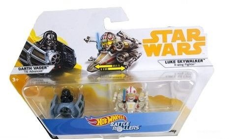 Hot Wheels Star Wars Battle Rollers 2 4 cm Luke Skywalker