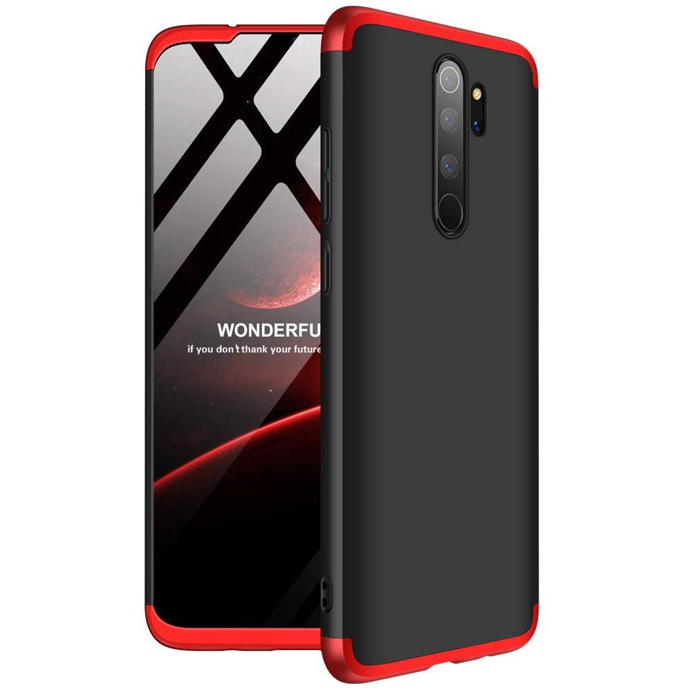 GKK 360 tok Xiaomi Redmi Note 8 Pro fekete/piros