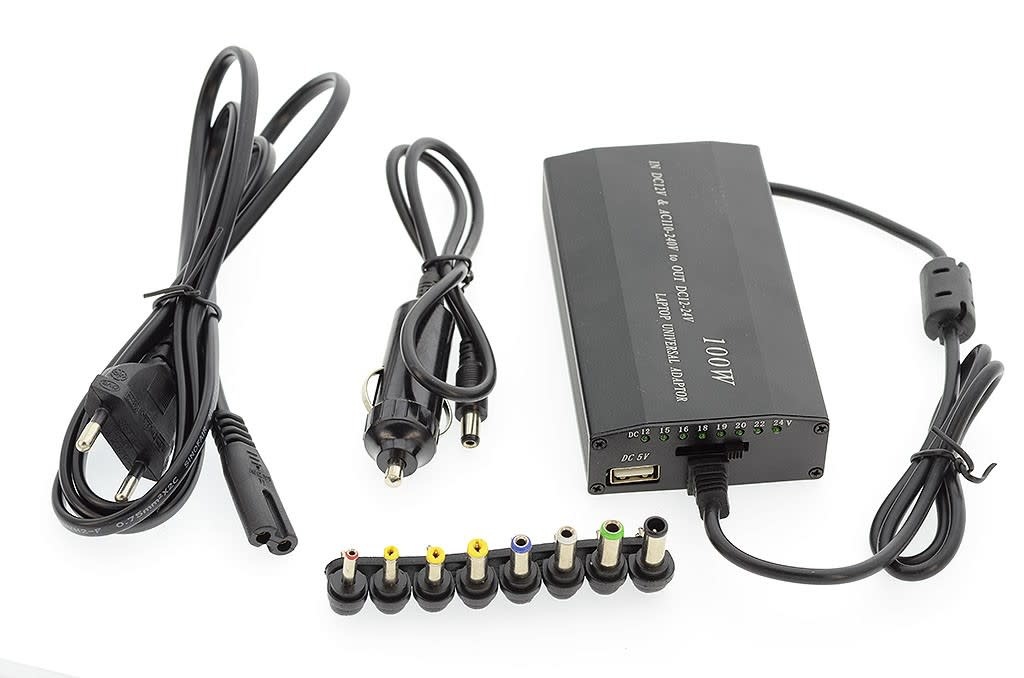 Andere merken ACDC univerzális szivargyújtós laptop töltő adapter fekete