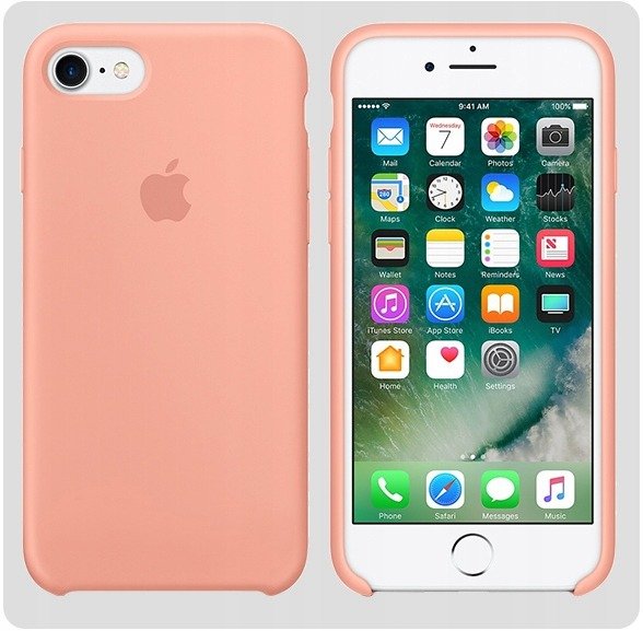 Apple gyári szilikon tok Apple iPhone 7/ 8 flamingo színben (MQ592FE/A)