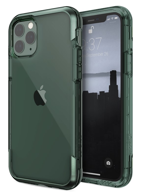 X-DORIA Defense Air tok iPhone 11 Pro Max mélysötét zöld ütésálló