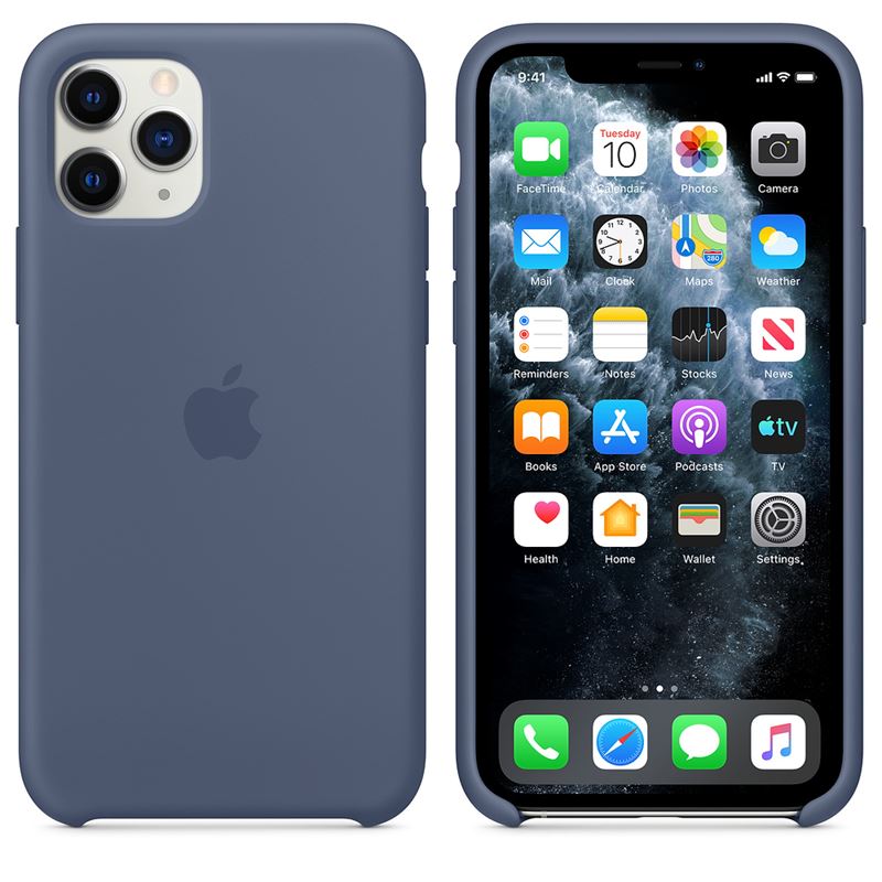 Apple gyári szilikon tok Apple iPhone 11 Pro alaszkai kék (MWYR2ZM/A)