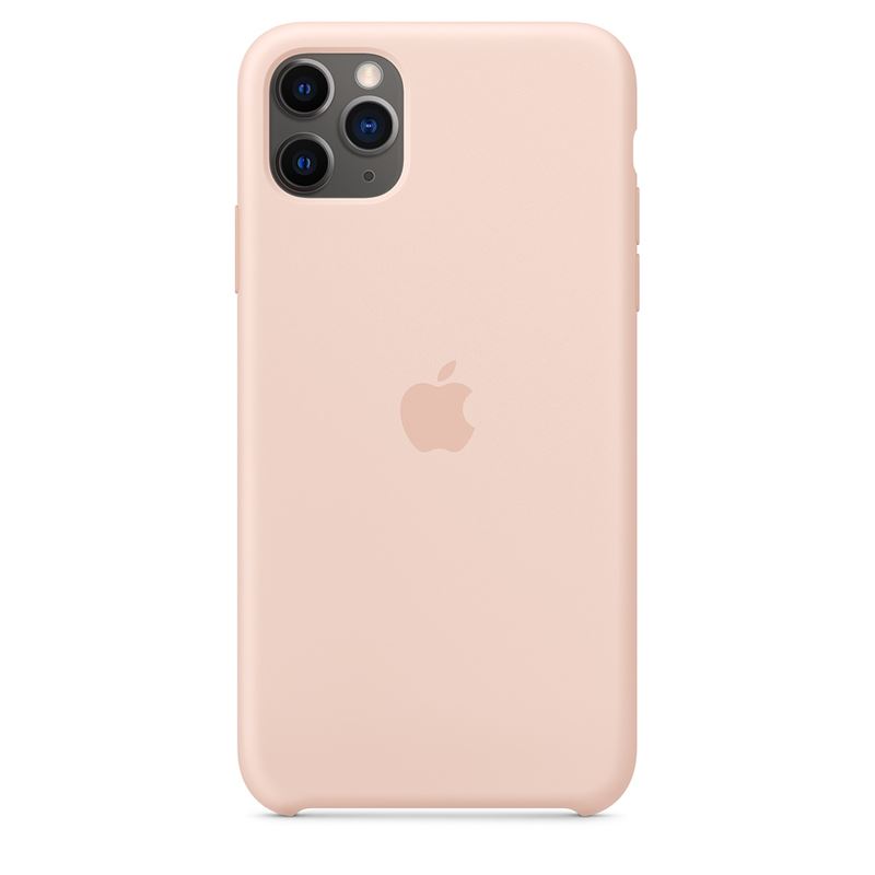 Apple gyári szilikon tok Apple iPhone 11 Pro Max rózsaszín homok színben (MWYY2ZM/A)