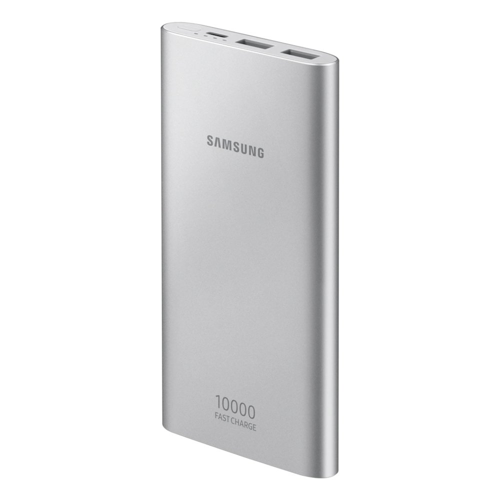 Samsung powerbank 2xUSB 2A 10000mAh ezüst színben (EB-P1100CSEGWW)