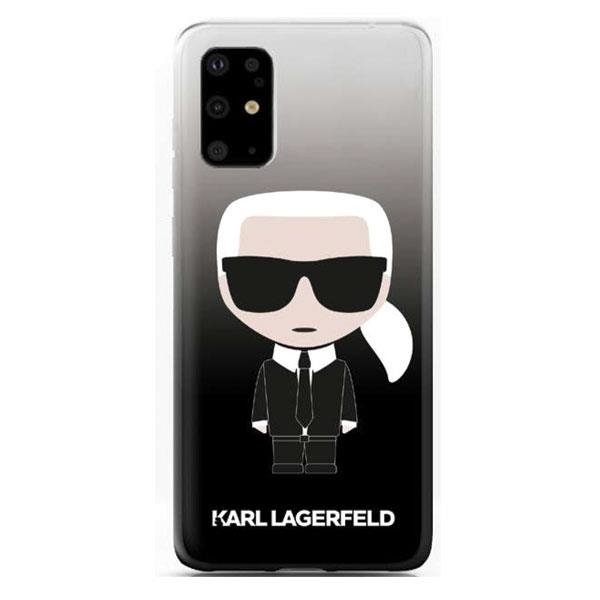 Karl Lagerfeld Ikonik tok Samsung Galaxy S20 fekete (KLHCS62TRDFKBK)