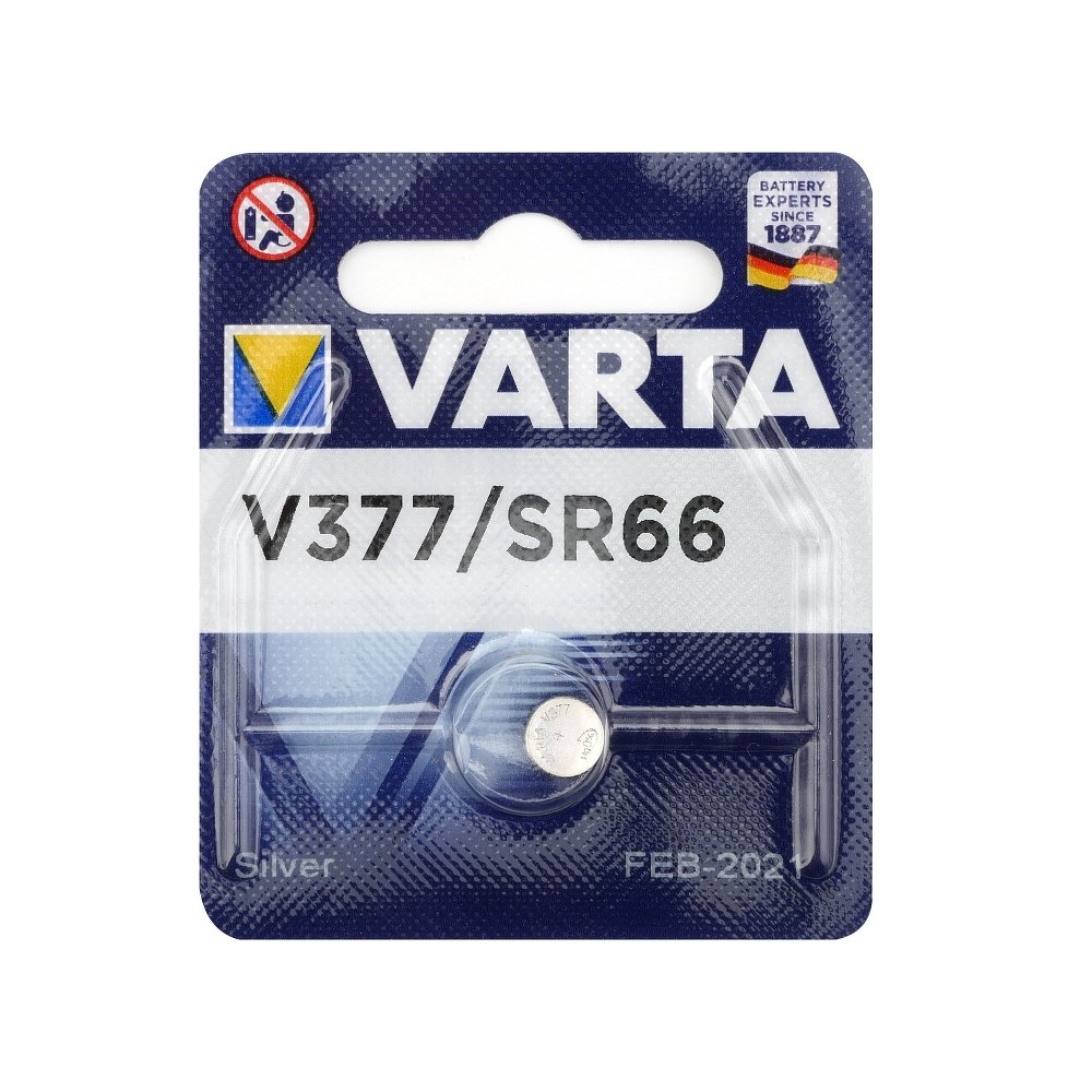 VARTA gombelem órához 1.5V V377