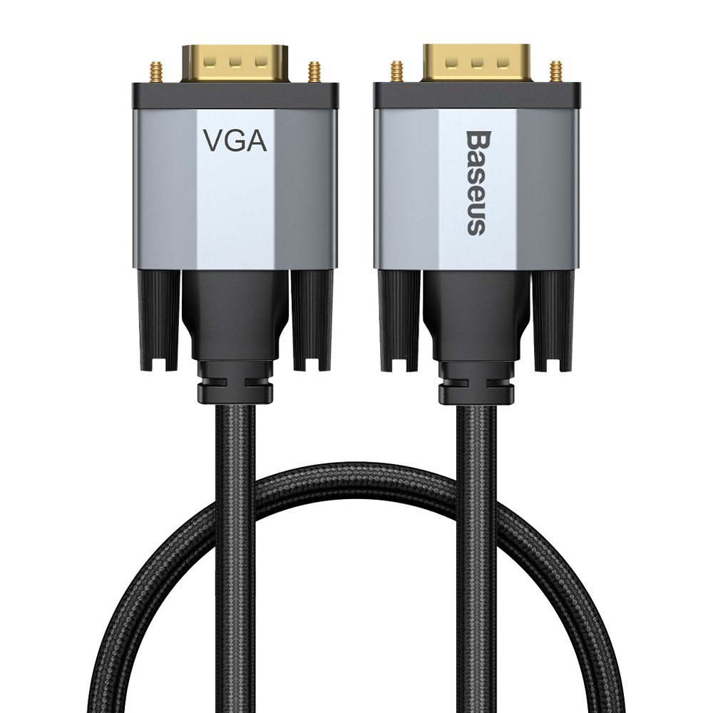 VGA - VGA kábel 1m szürke Baseus Enjoyment (CAKSX-T0G)