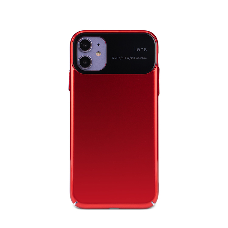 SMD kameravédő slim tok iPhone 11 Pro piros
