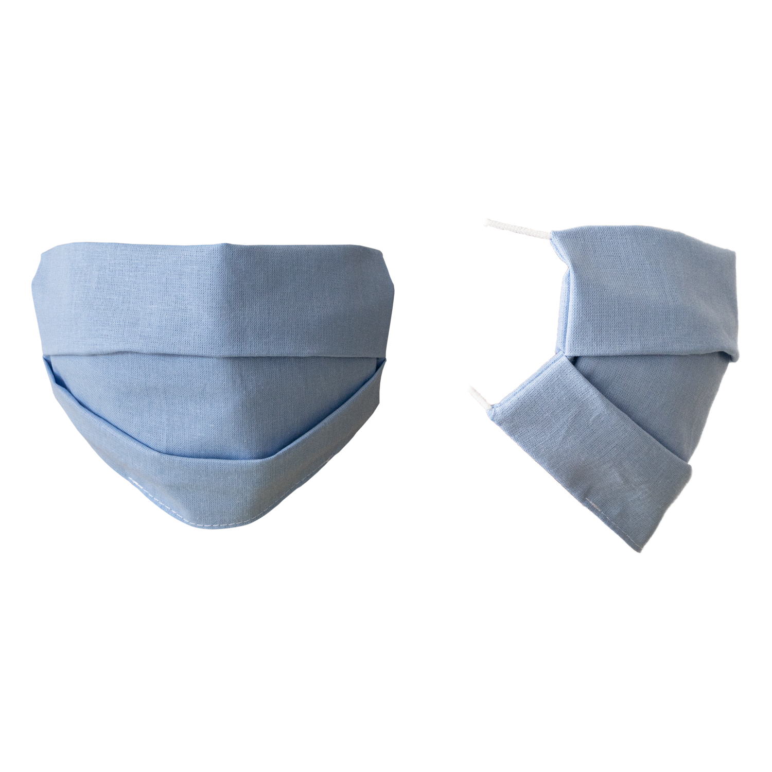 SMD mosható kétrétegű arcmaszk, maszk kék színben