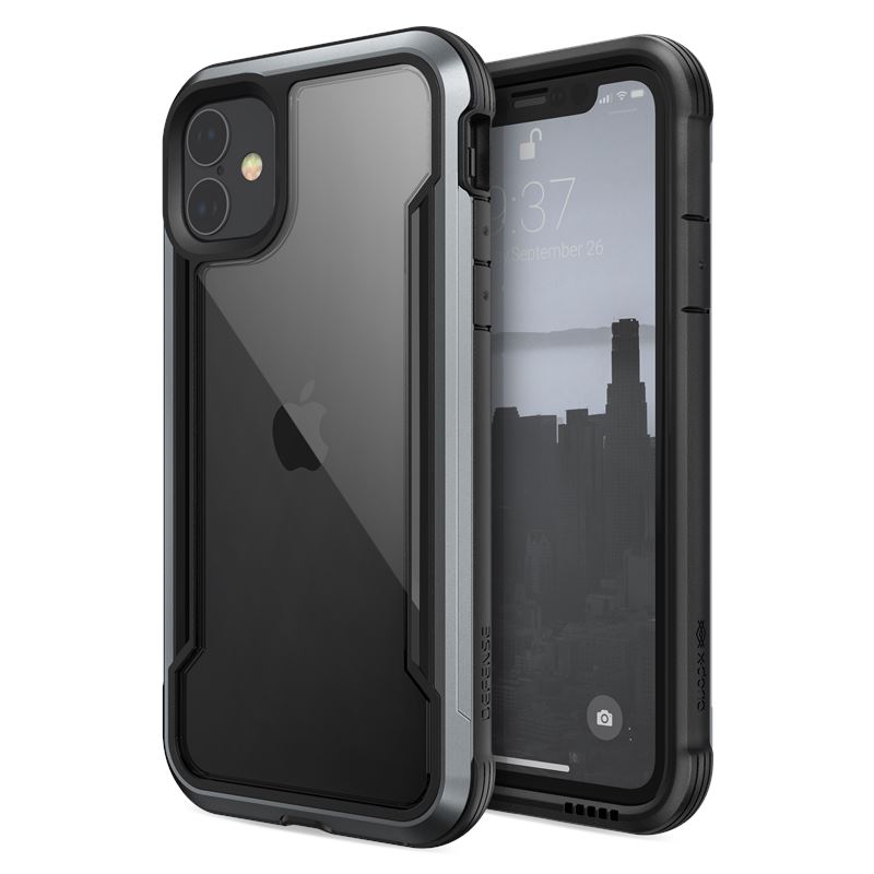 X-DORIA Defense Shield tok iPhone 11 fekete ütésálló