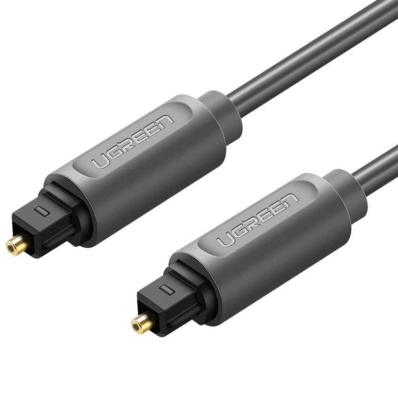 Ugreen Toslink SPDIF optikai audio kábel 1,5 m szürke (10769)